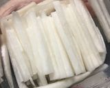 大根と大葉サラダ作り方1写真