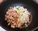 ズッキーニの江戸菜あんかけ炒飯♪作り方3写真