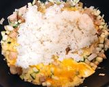 ズッキーニの江戸菜あんかけ炒飯♪作り方4写真