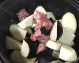 なすと豚肉の甘辛煮作り方2写真