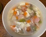 切って煮るだけ〜コロコロ野菜スープ作り方3写真