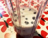 さっぱり美味しいブルーベリー牛乳作り方2写真