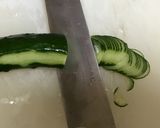 オクラときゅうりの乾物和え作り方3写真
