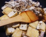 簡単！栃尾揚げと鶏肉と舞茸DEさっと煮♪作り方7写真