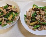 肉野菜炒め（ピーマン・生きくらげ等）作り方11写真