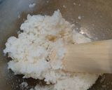 時短　簡単　残りご飯でライスピザ‼️作り方3写真