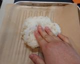 時短　簡単　残りご飯でライスピザ‼️作り方5写真