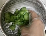 オクラときゅうりの乾物和え作り方6写真