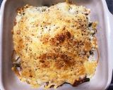 アスパラとたまごとベーコンのチーズ焼き作り方10写真