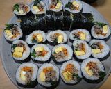 韓国巻きずし 牛肉キンパ作り方7写真