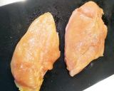 フライパン1つで簡単鶏ハム☆作り方1写真