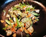 時短料理シリーズ✨辛子明太野菜チャーハン作り方2写真