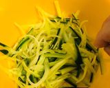 アメリカで作る★野菜たっぷり春雨サラダ作り方4写真