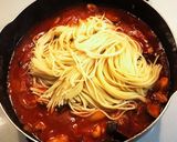 たっぷりトマトの鶏肉パスタ作り方6写真