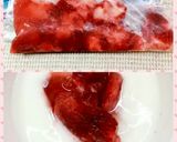 重宝~(*´︶`*)苺は潰して冷凍よん♡作り方9写真