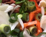 豚こま肉&野菜たっぷりコチュジャン炒め煮作り方4写真