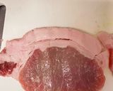 厚切り豚ロース肉の生姜焼き作り方1写真
