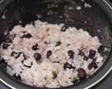 赤そらまめの炊き込みご飯作り方3写真