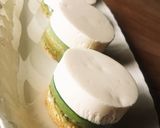 卵1個☆ダイエット☆チーズ抹茶☆セルクル作り方13写真