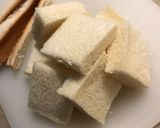 *フレンチトースト*。作り方1写真