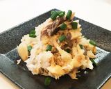 塩鯖の梅干し和え作り方4写真