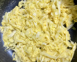 驚きの美味しさ♪キャベツと卵の炒め物♪作り方3写真