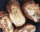 フランスパンのフレンチトースト作り方4写真