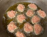 肉団子の甘だれあんかけ作り方2写真