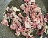 豚肉と新玉ねぎの卵炒め作り方2写真