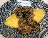 逸品*きのこと鶏ひき肉の和風パスタ作り方8写真