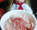 リカちゃん♡新玉甘酢生姜 漬け豚バラ炒め作り方1写真