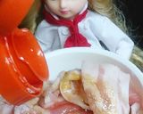 リカちゃん♡新玉甘酢生姜 漬け豚バラ炒め作り方4写真