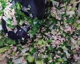休校レシピ23 小松菜&ひき肉は無限大作り方4写真