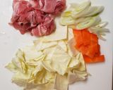 お茶漬けの素DE焼きうどん作り方1写真