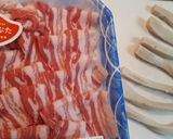 ふとん焼き（生麩の豚バラ肉巻き焼き）作り方4写真