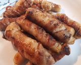 ふとん焼き（生麩の豚バラ肉巻き焼き）作り方11写真