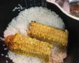 焼きもろこしバター醤油お結び作り方3写真