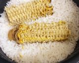 焼きもろこしバター醤油お結び作り方5写真