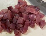 刺身に飽きたら♩鰹のヅケの香草和え作り方10写真