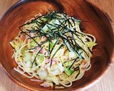 あるもので和風パスタ作り方4写真