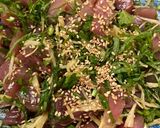 刺身に飽きたら♩鰹のヅケの香草和え作り方14写真