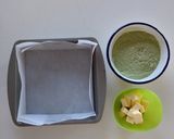 春スイーツ≫抹茶ブラウニー作り方1写真