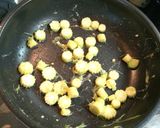 ヤングコーンのガーリックライス　燕麦ご飯作り方3写真