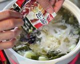 簡単^_^鶏煮込みそば作り方3写真