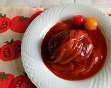 *煮込みハンバーグソース&玉ねぎ入り*作り方10写真
