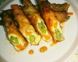 お弁当に♪野菜とチーズの照り照り肉巻き作り方8写真
