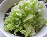 千切りレタスどっさりのもずく和え♪作り方3写真