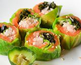 シャキシャキのゆでキャベツで生春巻き風作り方4写真