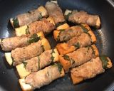 厚揚げと大葉のさっぱりポン酢肉巻き作り方5写真