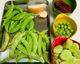 青い豆のサラダ作り方1写真